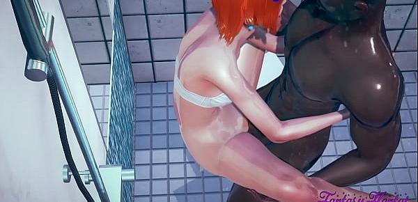  Ben 10 Hentai 3D - Gwen Fucked in a Shower - Anime Manga Porn Sex Video